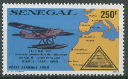 Senegal 1985 55 Jahre Luftpost-Linienverkehr über Den Südatlantik 848 Postfrisch - Senegal (1960-...)