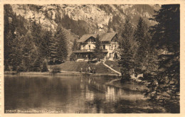 BLAUSEE, BERN, ARCHITECTURE, MOUNTAIN, LAKE, SWITZERLAND, POSTCARD - Other & Unclassified