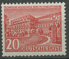 Berlin 1953 Berliner Bauten 113 Postfrisch, Zahnfehler (R80976) - Ungebraucht