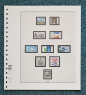 LINDNER-dT Vordruckblätter Doppelseitig! Bund 1995/99 Gebraucht Neuwertig (Z193) - Pre-printed Pages