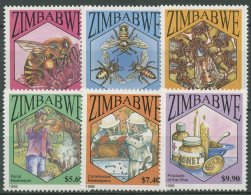 Simbabwe 1998 Imkerei Honig Bienen Insekten 615/20 Postfrisch - Zimbabwe (1980-...)