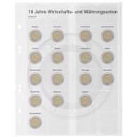 Lindner Vordruckblatt Publica M Für 2 Euro-Gedenkmünzen MU2E5 Neu - Supplies And Equipment