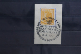 Alliierte Besetzung 952 Gestempelt Mit Vollstempel Sonderstempel #TQ869 - Other & Unclassified