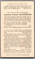 Bidprentje Wuustwezel - Nuytemans Joannes Petrus (1888-1937) - Images Religieuses