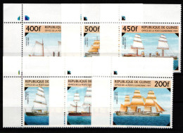 Guinea 1638-1643 Postfrisch Schifffahrt #GW460 - Guinea (1958-...)