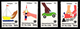 Antigua 538-541 Postfrisch Jahr Des KIndes #HD525 - Antigua En Barbuda (1981-...)