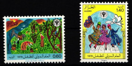Algerien 742-743 Postfrisch Jahr Des KIndes #HD602 - Algerien (1962-...)