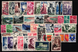 Frankreich Jahrgang 1954 Gestempelt Ohne MiNr. 1027-1032 #GU067 - Altri & Non Classificati