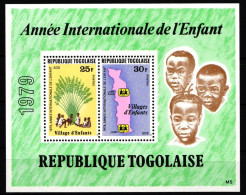 Togo Block 143A Mit 1360IA-1365IA Postfrisch Jahr Des KIndes #HD628 - Togo (1960-...)