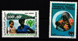 Komoren 566A-567A Postfrisch Jahr Des KIndes #HD540 - Comoren (1975-...)