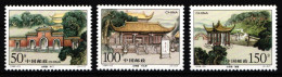 China Volksrepublik 2951-2953 Postfrisch Mausoleum Von Kaiser Yandi #HX658 - Other & Unclassified