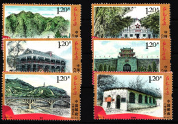 China Volksrepublik 4359-4364 Postfrisch Historische Stätten #HX779 - Sonstige & Ohne Zuordnung