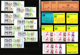 Berlin Markenheftchen Lot Postfrisch Und Gestempelt #HM901 - Booklets