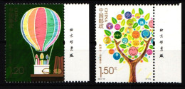 China Volksrepublik 4602-4603 Postfrisch Tag Des Lehrers #HX861 - Altri & Non Classificati