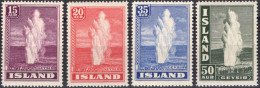 Island, 1938, 193/96, Postfrisch - Sonstige & Ohne Zuordnung