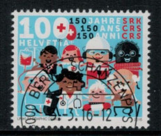 Suisse // Schweiz // 2010-2019 // 2016 // 150 Ans De La Croix-Rouge Oblitéré No. 1586 - Used Stamps