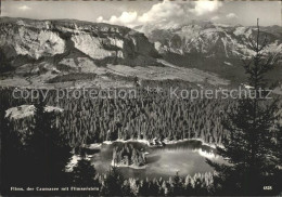 11630007 Flims Dorf Caumasee Mit Flimserstein Flims Dorf - Altri & Non Classificati