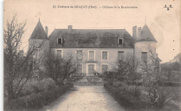 18-GRACAY CHATEAU DE LA BAUDONNIERE-N°T2532-H/0293 - Sonstige & Ohne Zuordnung