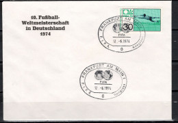 Germany 1974 Football Soccer World Cup Commemorative Cover - 1974 – West Germany