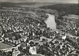 11629857 Schaffhausen SH Fliegeraufnahme Mit Festung Munot Wahrzeichen Schaffhau - Autres & Non Classés