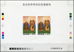 NORTH KOREA - 1994 - PROOF MNH ** IMPERFORATED - Yorkshire Terrier - Corée Du Nord