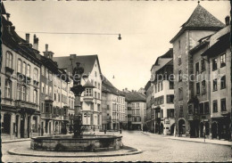 11629834 Schaffhausen SH Fronwagplatz Brunnen Schaffhausen SH - Otros & Sin Clasificación