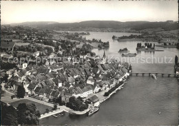 11629828 Stein Rhein Mit Insel Werd Und Untersee Fliegeraufnahme Stein Rhein - Autres & Non Classés