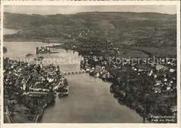 11629827 Stein Rhein Mit Insel Werd Und Untersee Fliegeraufnahme Stein Rhein - Sonstige & Ohne Zuordnung