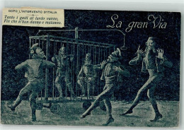 13956808 - Zweibund Im Kaefig  La Gran Via - Guerre 1914-18