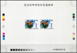 NORTH KOREA - 1997 -  PROOF MNH ** IMPERFORATED - Sports. Golf - Corée Du Nord