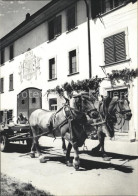 11629814 Neunkirch Bauernhof Pferdefuhrwerk Neunkirch - Other & Unclassified