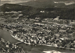 11629809 Stein Rhein Mit Schloss Hohenklingen Fliegeraufnahme Stein Rhein - Autres & Non Classés