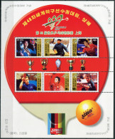 NORTH KOREA - 2005 - M/S MNH ** - World Table Tennis Championships, Shanghai - Korea, North