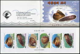 NORTH KOREA - 2002 -  STAMPPACK MNH ** - Mussels - Corea Del Nord