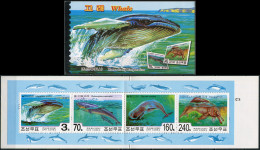 NORTH KOREA - 2006 -  STAMPPACK MNH ** - Whales And Dolphins - Corea Del Nord