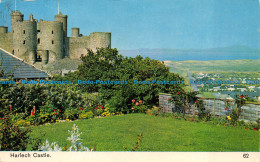 R064986 Harlech Castle. Bamforth. Color Gloss. No 62. 1973 - Monde