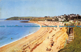 R064987 Gyllyngvase Beach. Falmouth. Jarrold. Cotman Color. 1975 - Monde