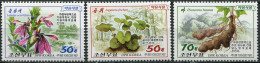 NORTH KOREA - 2016 - SET OF 3 STAMPS MNH ** - Medicinal Plants - Korea, North