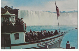 113 - Maid Of The Mist And The American Falls From Niagara Falls - Cataratas Del Niágara