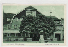 39000408 - Bad Buckow-Maerk. Schweiz. Abgebildet Ist Das Linden Hotel. Postalisch Gelaufen 1930. Sehr Gut Erhalten. - Autres & Non Classés