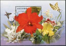 NORTH KOREA - 2000 - SOUVENIR SHEET MNH ** - Laeliocattleya "Autumn Symphony" - Corée Du Nord