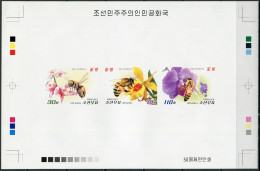 NORTH KOREA - 2013 - PROOF MNH ** IMPERFORATED - Bees - Korea, North