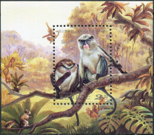 NORTH KOREA - 2000 - SOUVENIR SHEET MNH ** - Mona Monkey (Cercopithecus Mona) - Korea, North