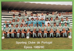 Lisboa - REAL PHOTO - Equipa De Futebol Do Sporting Clube De Portugal - Estádio - Football - Stadium - Portugal - Soccer