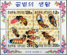 NORTH KOREA - 2005 - SOUVENIR SHEET MNH ** - The Life Of The Honey Bee - Korea, North