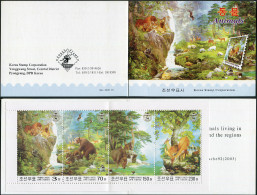 NORTH KOREA - 2003 -  STAMPPACK MNH ** - Native Mammals - Corea Del Norte