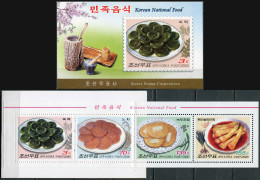 NORTH KOREA - 2008 -  STAMPPACK MNH ** - Traditional Food - Korea, North