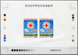 NORTH KOREA - 2013 -  PROOF MNH ** IMPERF. - 150 Years Of Intern. Red Cross - Corea Del Nord