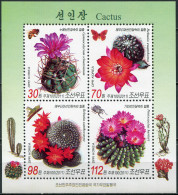 NORTH KOREA - 2011 - SOUVENIR SHEET MNH ** - Cactuses - Corea Del Norte