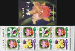 NORTH KOREA - 2000 -  STAMPPACK MNH ** - Orchids - Corea Del Norte